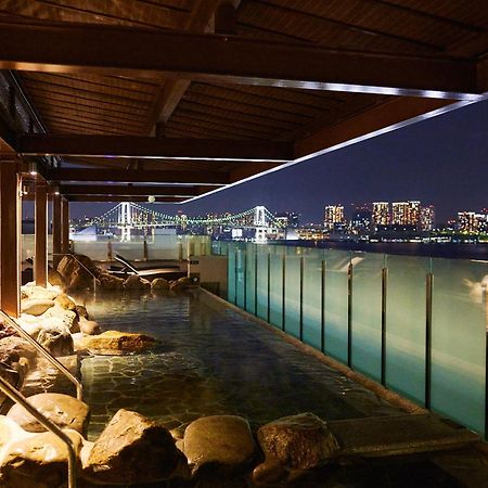 Tokyo Toyosu Manyo Club Hotell Exteriör bild